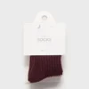2er-Pack gerippte Socken
