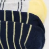 2er-Pack gestreifte Socken