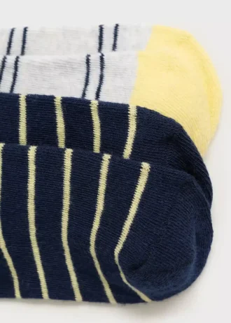 2er-Pack gestreifte Socken