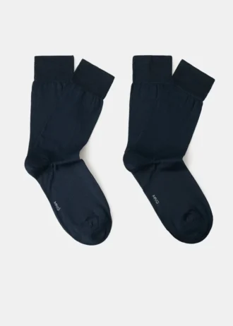 2er-Pack lange Baumwollsocken