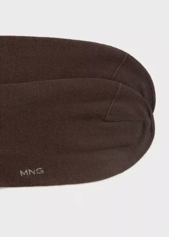 2er-Pack lange Baumwollsocken