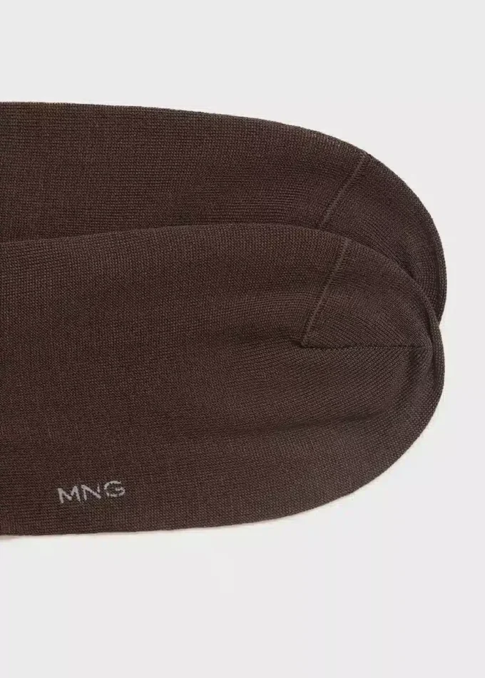 2er-Pack lange Baumwollsocken