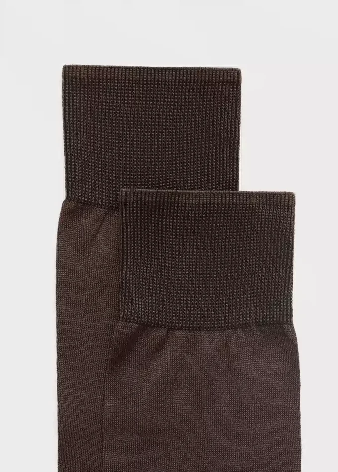 2er-Pack lange Baumwollsocken
