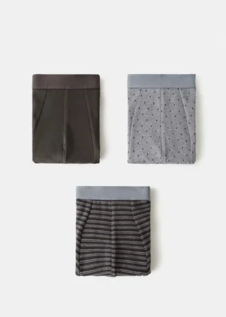 3er-Pack Baumwoll-Kombination-Slips