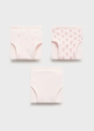 3er-Pack Baumwollslips