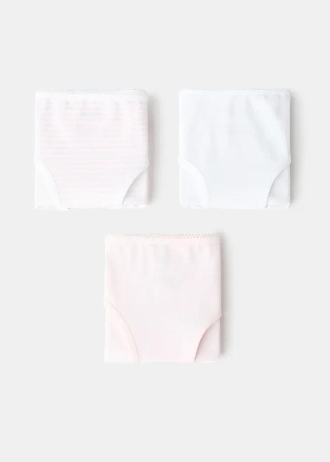 3er-Pack Baumwollslips