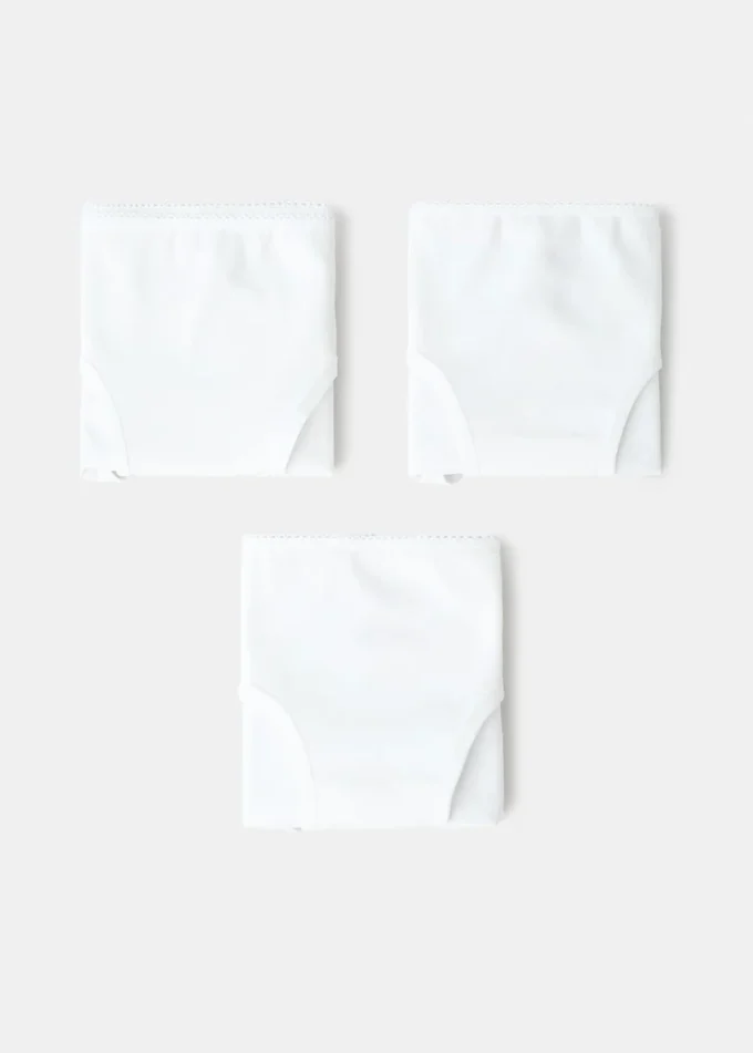 3er-Pack Baumwollslips