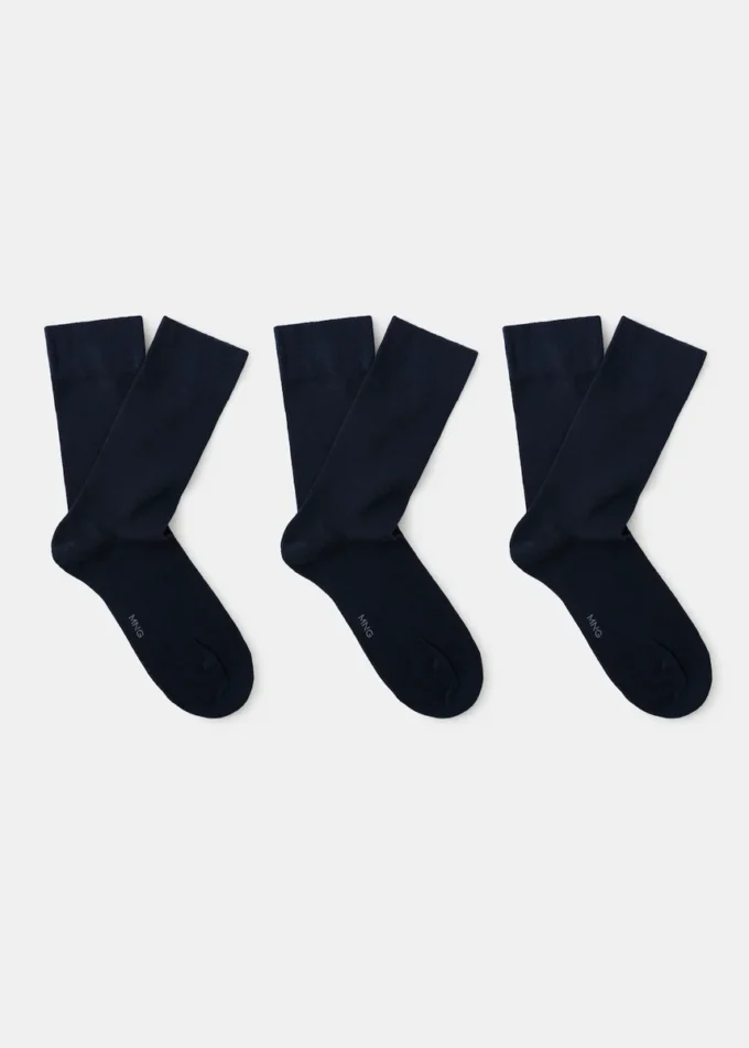 3er-Pack Baumwollsocken