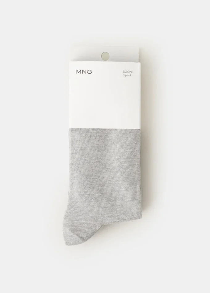 3er-Pack Baumwollsocken