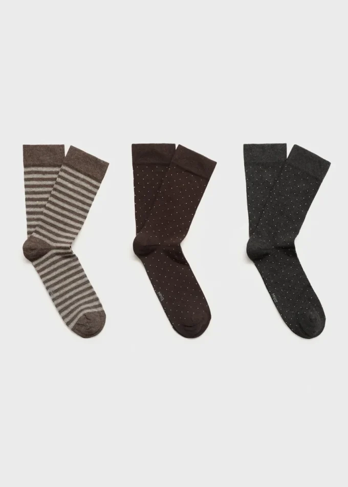 3er-Pack gemischte Socken 3er-Pack gemischte Socken