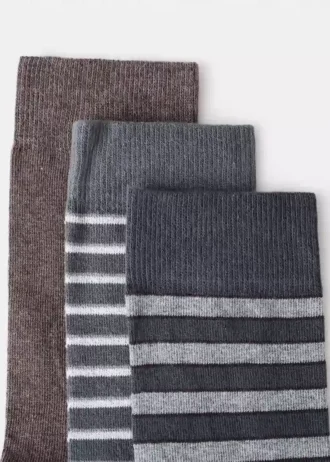3er-Pack gemischte Socken