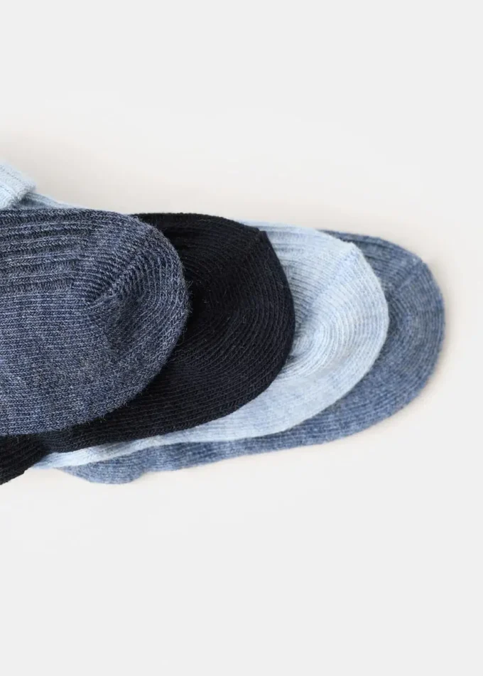 4er-Pack gerippte Socken 4er-Pack gerippte Socken