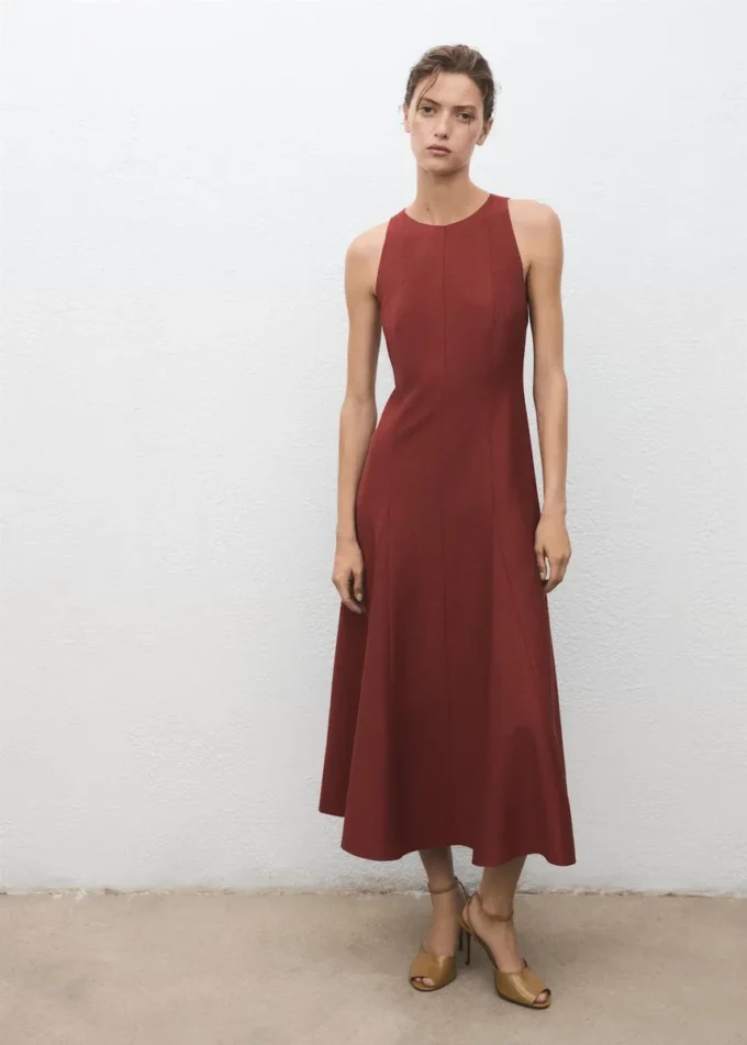 A-Linien-Kleid mit Godets A-Linien-Kleid mit Godets