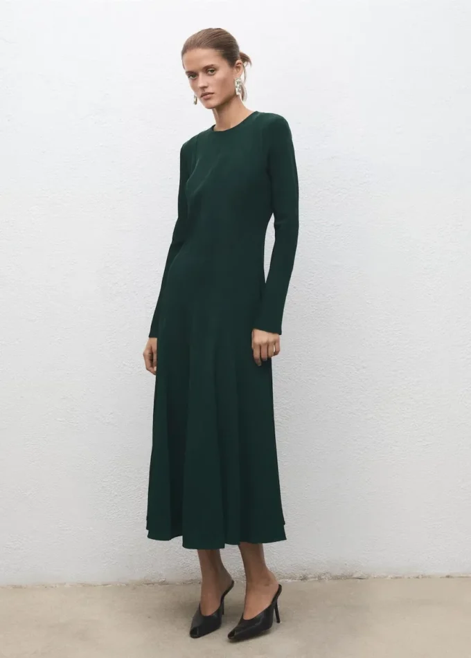 A-Linien-Kleid mit Godets A-Linien-Kleid mit Godets