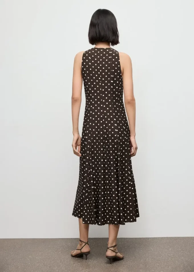 A-Linien-Kleid mit Polka-Dots A-Linien-Kleid mit Polka-Dots