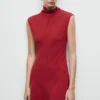 A-Linien-Kleid mit Rollkragen A-Linien-Kleid mit Rollkragen