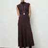 A-Linien-Kleid mit Rollkragen A-Linien-Kleid mit Rollkragen