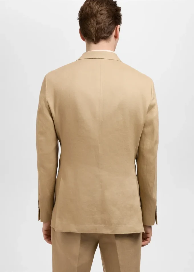 Amalfi 100 % Leinen Slim-Fit-Anzugblazer