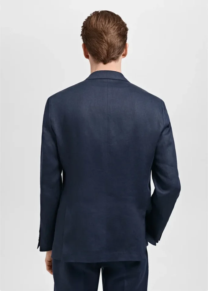 Amalfi 100 % Leinen Slim-Fit-Anzugblazer Amalfi 100 % Leinen Slim-Fit-Anzugblazer