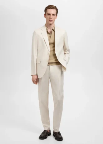 Amalfi 100 % Leinen Slim-Fit-Anzughose