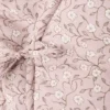 Anorak mit Blumenmuster und Lammfellfutter