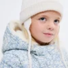 Anorak mit Felloptik und Blumenprint Anorak mit Felloptik und Blumenprint