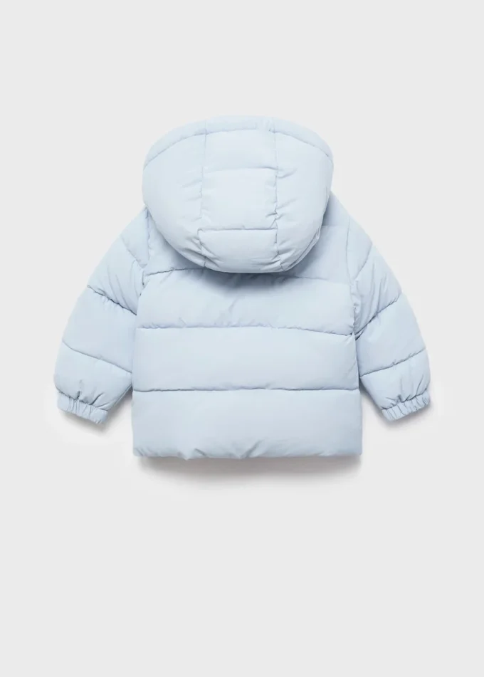 Anorak mit Kapuze in Lammfelloptik
