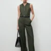 Anzugartiger Jumpsuit mit Anzug