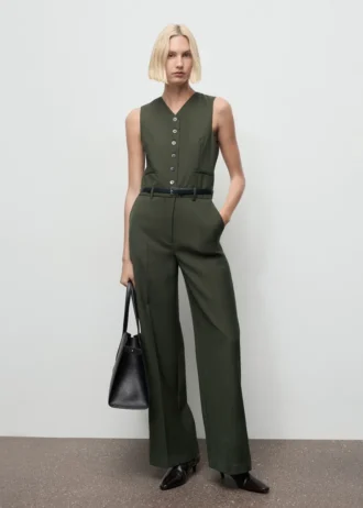 Anzugartiger Jumpsuit mit Anzug