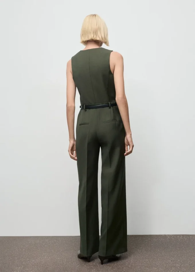 Anzugartiger Jumpsuit mit Anzug