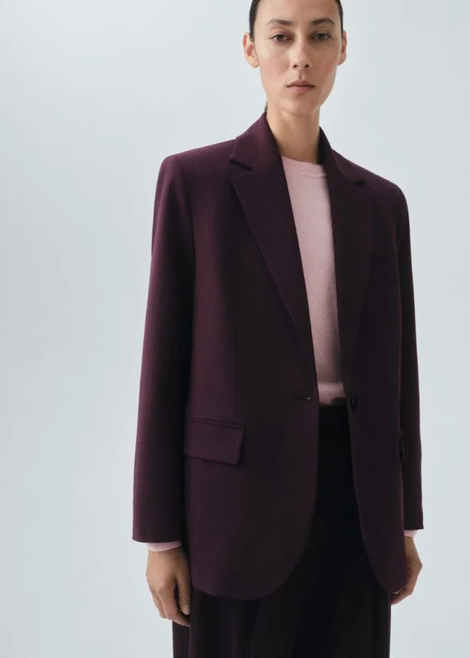 Anzugblazer aus Wollmischgewebe Anzugblazer aus Wollmischgewebe