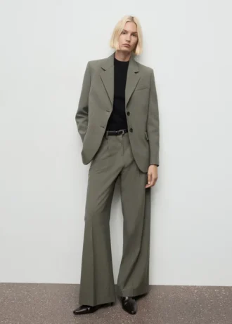 Anzugblazer mit Pattentaschen