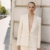 Anzugblazer mit Satinrevers Anzugblazer mit Satinrevers