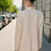 Anzugblazer mit Satinrevers Anzugblazer mit Satinrevers