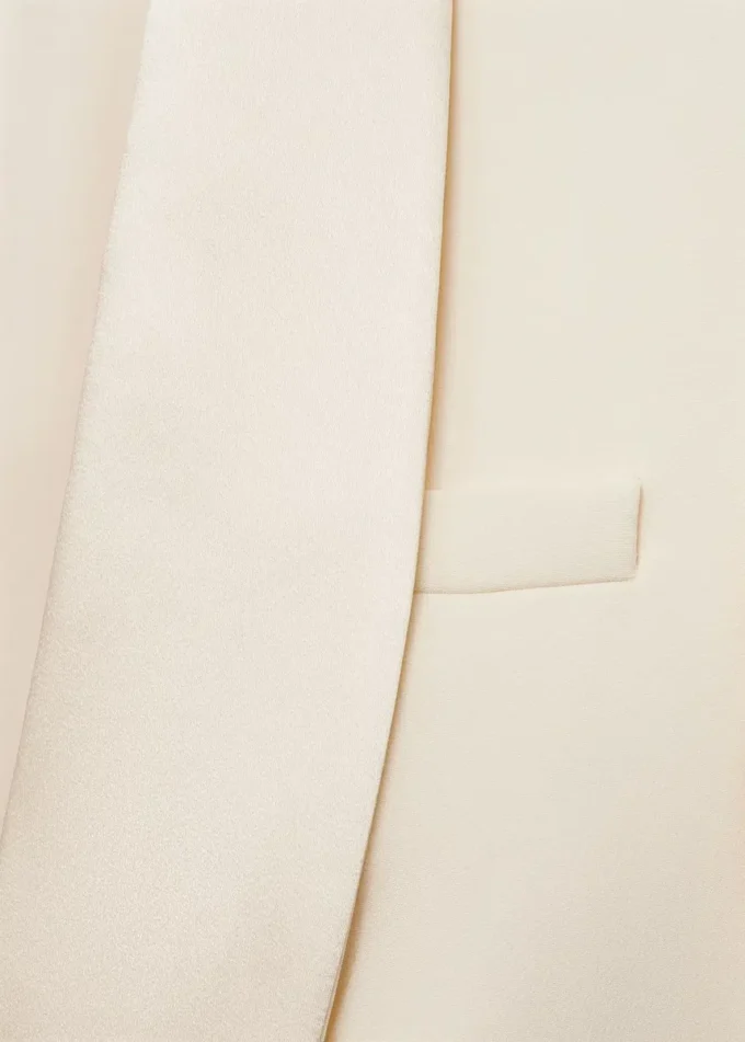 Anzugblazer mit Satinrevers Anzugblazer mit Satinrevers