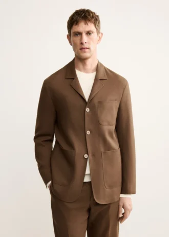 Anzugjacke aus italienischer Schurwolle