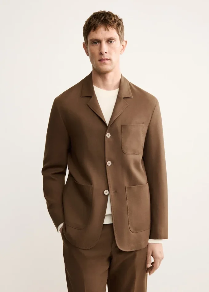 Anzugjacke aus italienischer Schurwolle Anzugjacke aus italienischer Schurwolle