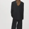 Anzugjacke aus Wollmischgewebe mit Revers Anzugjacke aus Wollmischgewebe mit Revers