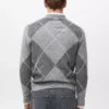 Argyle-Strickpullover Argyle-Strickpullover