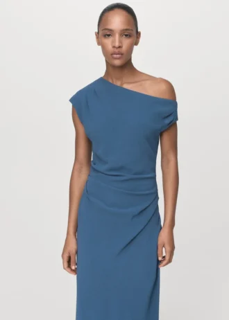 Asymmetrisches Midikleid
