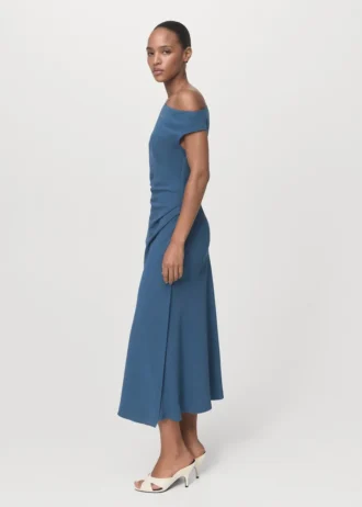 Asymmetrisches Midikleid
