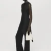 Asymmetrisches Oberteil aus Satin Asymmetrisches Oberteil aus Satin