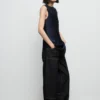 Asymmetrisches Oberteil aus Satin Asymmetrisches Oberteil aus Satin