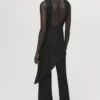 Asymmetrisches Oberteil aus Satin Asymmetrisches Oberteil aus Satin