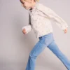 Ausgefranste Skinny-Jeans mit niedriger Leibhöhe