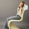 Ausgefranste Skinny-Jeans mit niedriger Leibhöhe