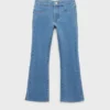 Ausgefranste Skinny-Jeans mit niedriger Leibhöhe