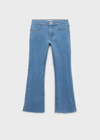 Ausgefranste Skinny-Jeans mit niedriger Leibhöhe