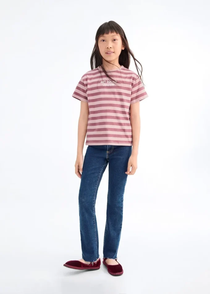 Ausgefranste Skinny-Jeans mit niedriger Leibhöhe