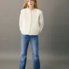 Ausgefranste Skinny-Jeans mit niedriger Leibhöhe